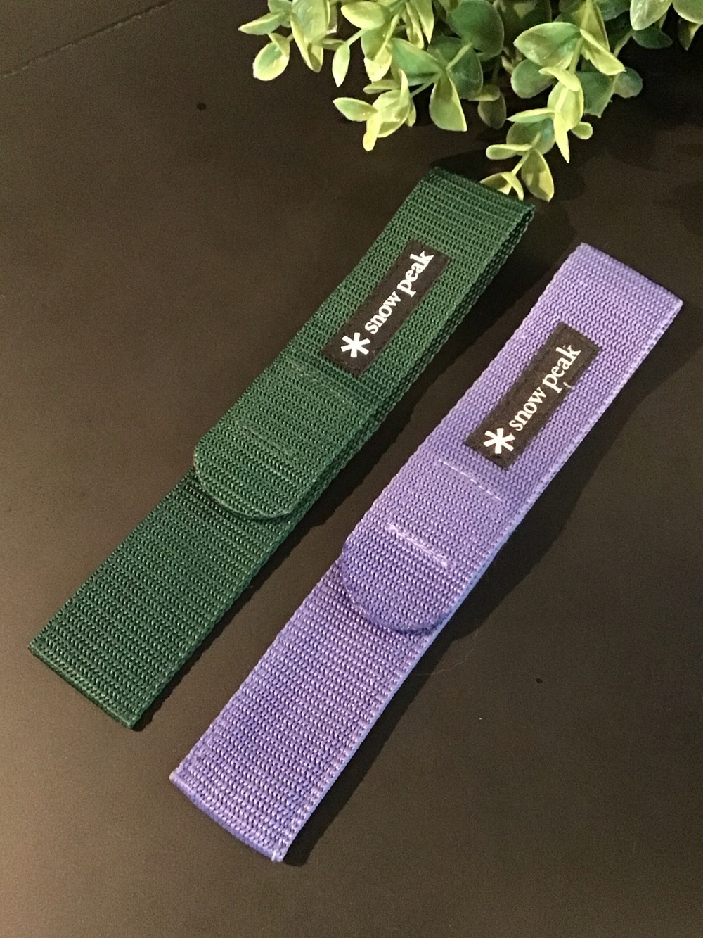 ♥️5/25$ Snow Peak cutlery holders in Green and Lavender